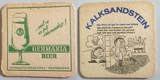 Bierdeckel Wiesbaden Germania Brauerei GmbH aufgelassen 1973 (10)