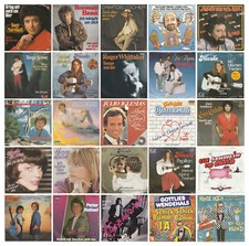 7" Singel -`Deutsche Hits - aus den Jahren 1980 bis 1989 - gebraucht -