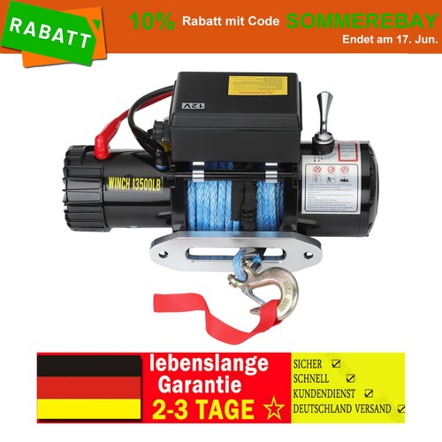 Elektrische seilwinde 13500lbs - elektrische,