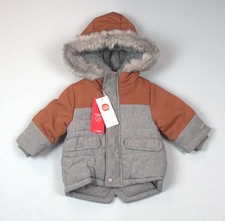 Warmer Baby Junge Winter Jacke mit Weichem Fleece-Futter und Kapuze