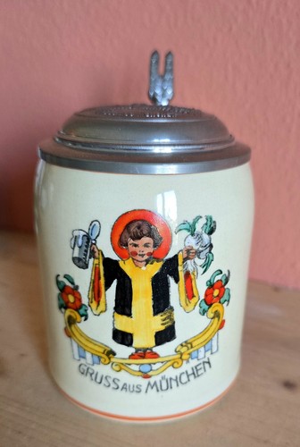 Bierkrug münchner kindl - bierkrug,