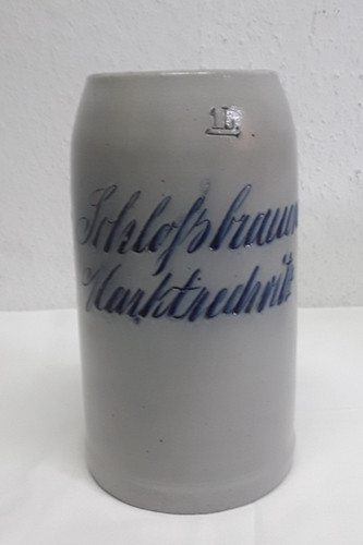 Alter brauerei bierkrug - ,