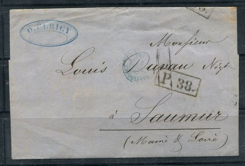 Frankreich 1867 umschlag - 1867, 80%