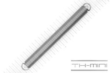 Zug-Feder 2,5mm Haken Öse