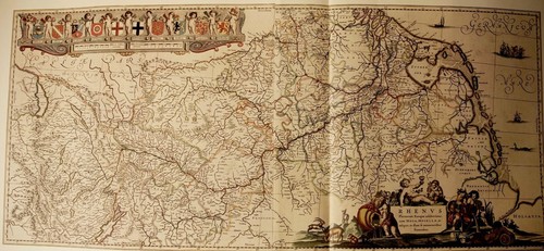 Historische landkarte rhein - historische,