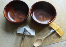 2 x Schale NEU Olivenholz