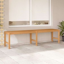 Gartenbank 180 cm Massivholz