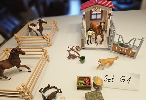Schleich pferdebox mit - pferdebox,
