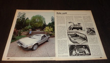 DeLorean DMC-12 Testbericht