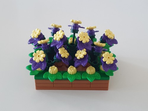 Lego blumenbeet mit blumen - lego,