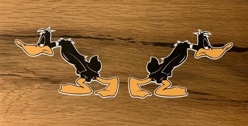 Duck aufkleber sticker - 2x,