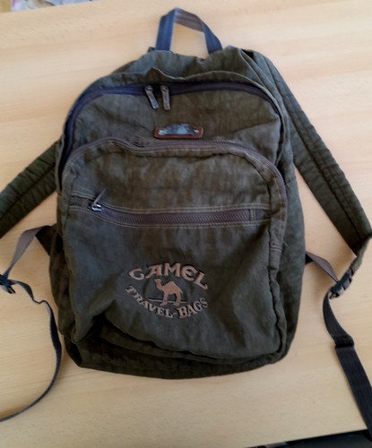 Camel travel bags rucksack - -bags,