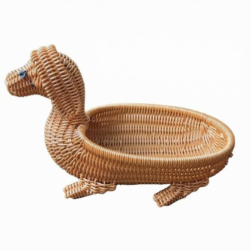 Tierkorb oval geflochtener - oval,