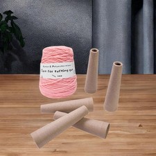 6 Stück Garn Kone Tube Papier