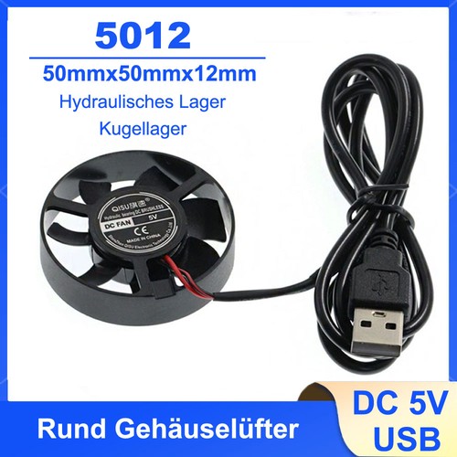 50mm usb rund kühler silent - 50mm,