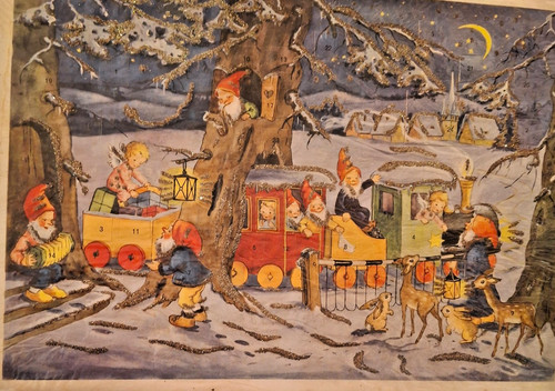 Schöner alter adventskalender - schÖner,