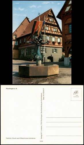 Ansichtskarte plochingen - ansichtskarte,