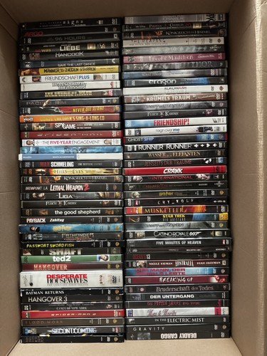Große dvd sammlung - große, viele