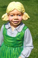 Mädchen Figur Gartenfigur