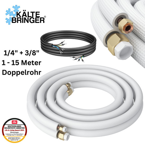 Kältemittelleitung 3 8 - kältemittelleitung, 1/4"+3/8"