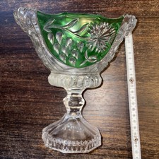 kristallschale mit fuß