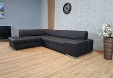 Rindsleder Eckcouch Echtleder