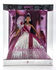 2005 AA Holiday Barbie Collector Puppe by Bob Mackie / Mattel H0178, NrfB