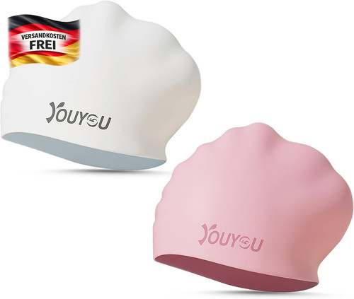 Silikon badekappe für langes - badekappe,