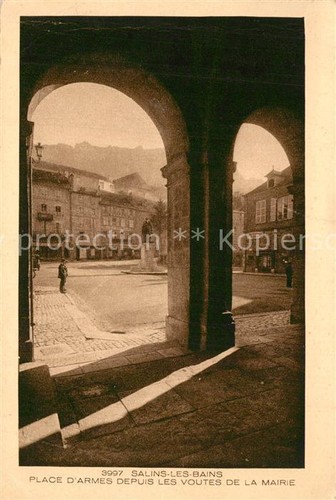 Salins les bains place armes - salins-les-bains,