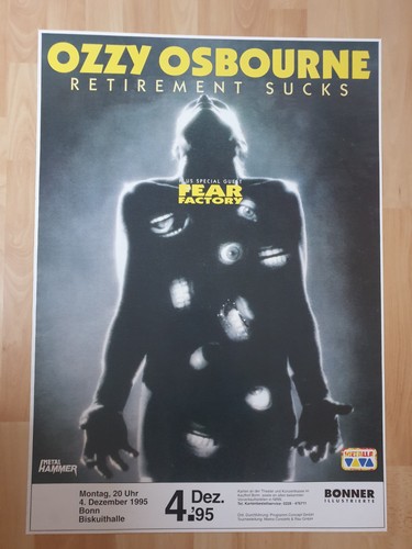 Original konzert plakat poster - original,