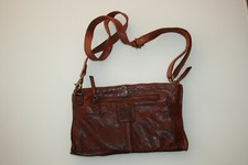 Legend Damen Leder Tasche Beutel  rötlich-braun  NEU & UNBENUTZT