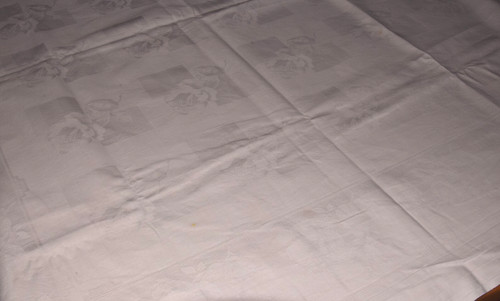 Altes damast tischdecke - altes,