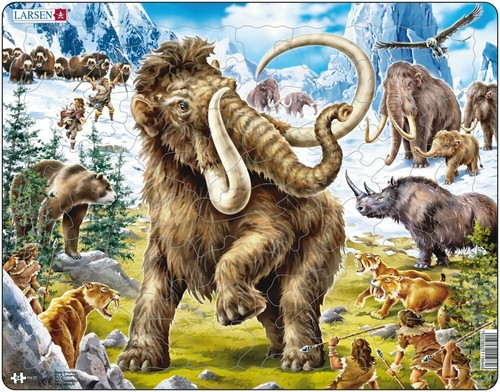 Larsen puzzle mammut tlg - mammut, 64