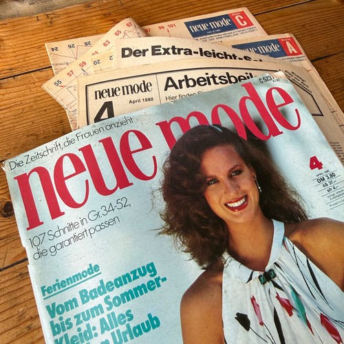 Neue mode 1980 - neue, april