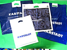 KARSTADT - 5x Plastik - Tüte -Tasche -Werbeartikel - Besser Shoppen - Seit 1881