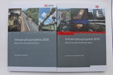 2 x DB Fachbuch Deutsche Bahn Infrastrukturprojekte 2010 und 2020