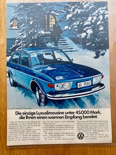 412 volkswagen oldtimer - 412, l