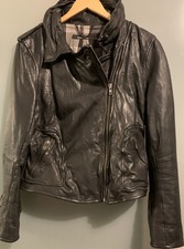 muubaa Lederjacke BIKER blk icon LEATHER jacket MOTO x BOHO stYLE