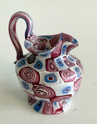 Glas vase millefiori - glas-vase,,