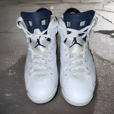 SSV- Air Jordan VI Retro Midnight Navy - Lace Locks sind Dabei - 3x Getragen