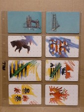 TELEFONKARTEN 8 verschiedene Motive - Voll & Unbenutzt,Sammlerkarten&