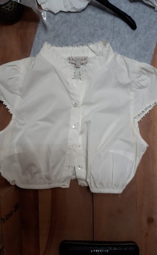 Dirndlbluse weiß krüger madl - weiß,