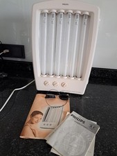 Solarium Gesichtbräuner Philips Typ HB 185 UV 3 mit Brille Anleitung OVP WIE NEU