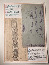 Feldpost 29.2.1944 Russland