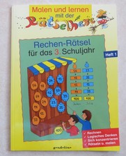 🌸 Malen und lernen mit der Rätselhexe ~ Rechenrätsel 3. Schuljahr ~ Mathe 🌸