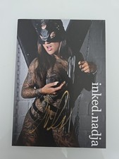 INKED NADJA AUTOGRAMM SIGNIERT AUTOGRAPH SIGNED Autogrammkarte Erotik Model 