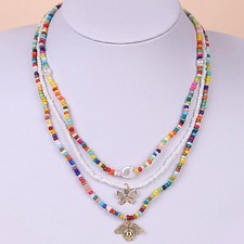 3 Stück Saatperlen-Halsband
