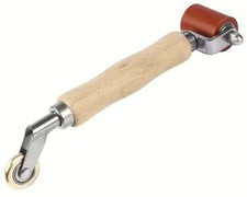 Silikon Andrückrolle 40mm Nahtroller mit Messingrad Andrückwalze Kantenroller