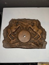 Sehr schöne Wanduhr Holz Mit Motiv