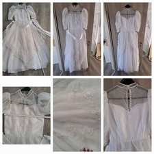 Vintage Brautkleid, weiß